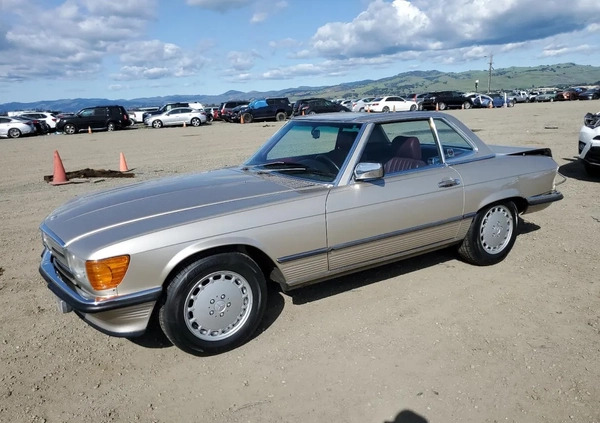 Mercedes-Benz SL cena 34900 przebieg: 41154, rok produkcji 1987 z Wrocław małe 67